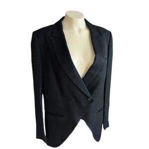 Zadig & Voltaire blazer valdo Deluxe wool blend double-breasted jacket sz sm